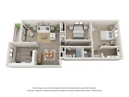 Floor plan Pebble Beach