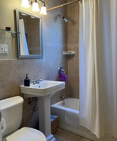 Bathroom.