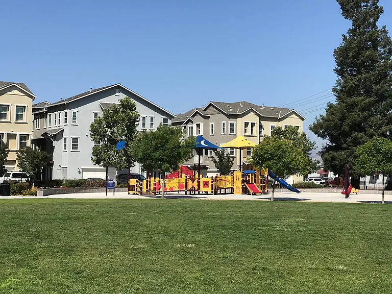 Newhall park is a 2 minute walk away.