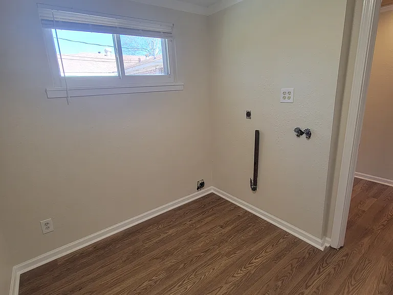 Large laundry room off the primary for ease of use.