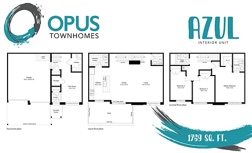 Floor plan Azul Interior