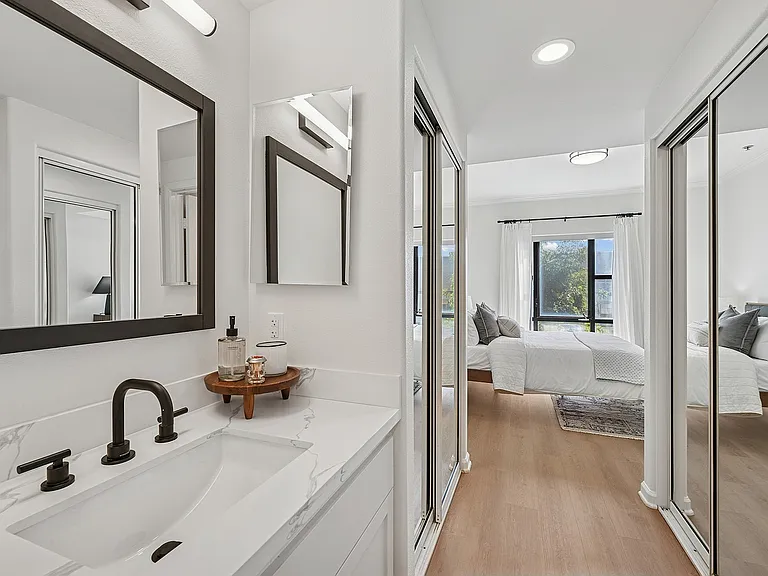 Bright, contemporary bathrooms