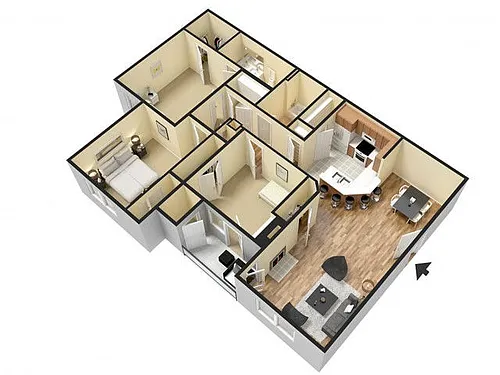 Floor plan The Dunbar