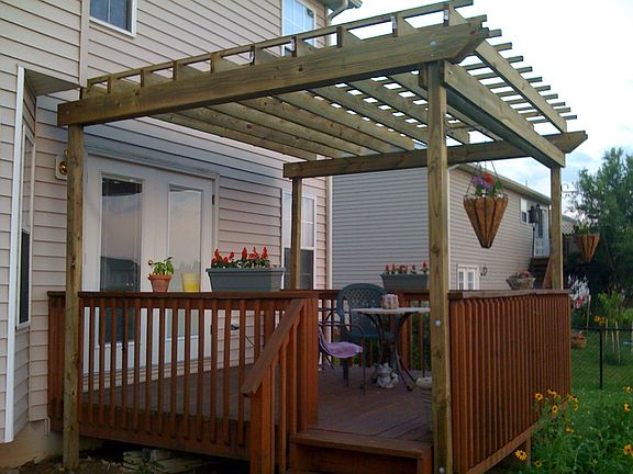 Deck with Pergola