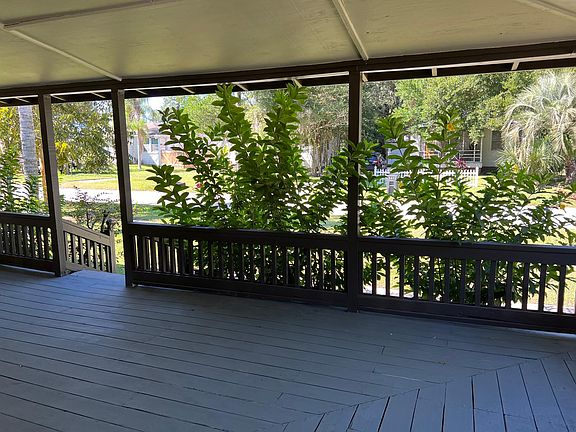 The view from the porch.