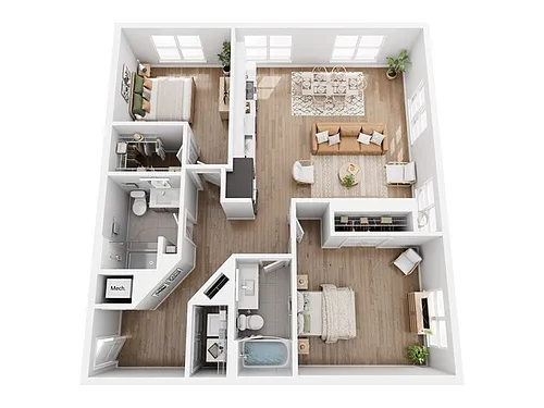 Floor plan B8