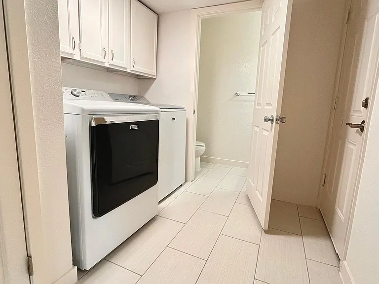 New washer & dryer