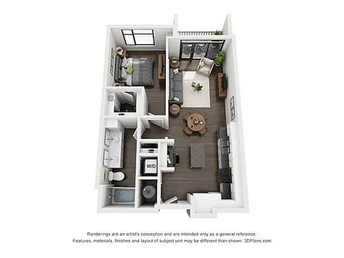 Floor plan Gossamer (A2)