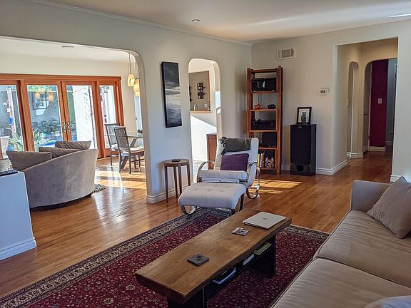 Living room, looking into dining area