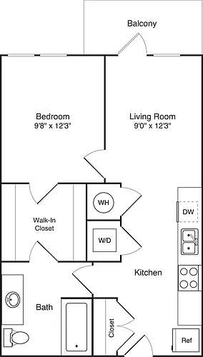 Floor plan A2