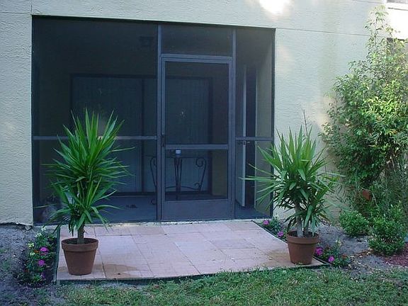 View of screened lanai