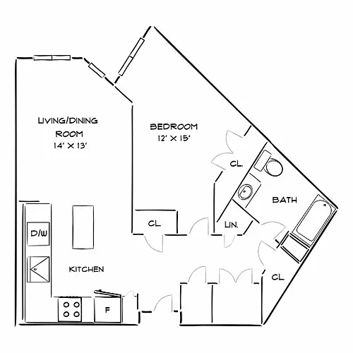 Floor plan Design 1O - W