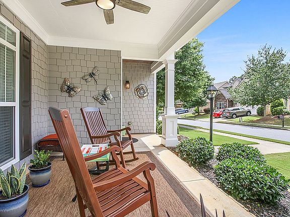 Enjoy the covered porch.