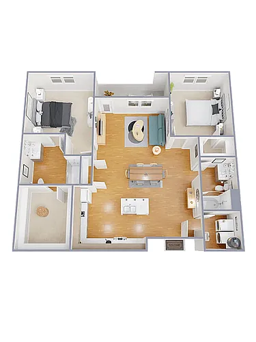 Floor plan B1