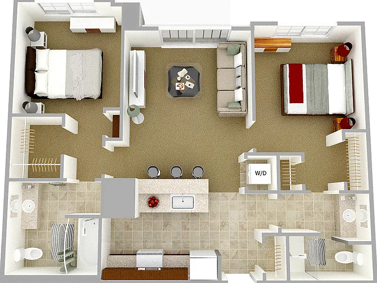 The St.James | 2 Bedrooms | 2 Bathrooms
