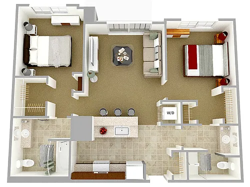 Floor plan The St. James