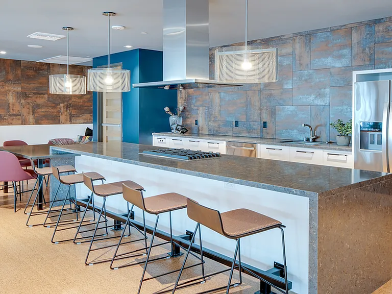 Want to show off your culinary skills? Utilize our demonstration kitchen!