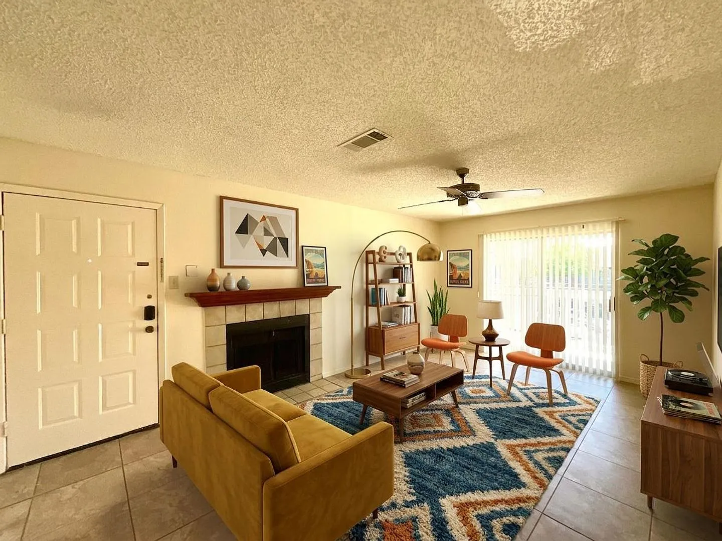 Move-In Ready 2BD/2BA with Fireplace, In-Unit Laundry & Community Pool! — Photo 1