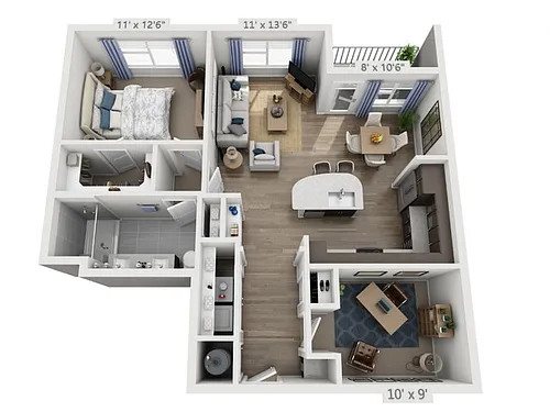 Floor plan Morrison