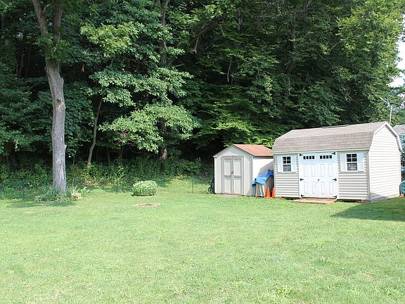 Yard With Storage Sheds