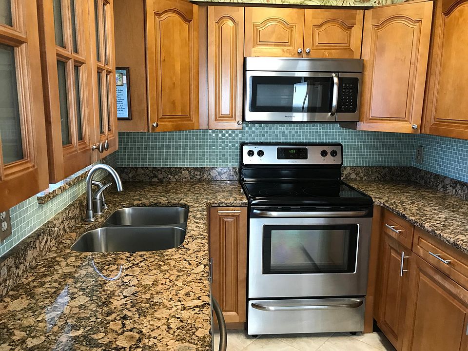Updated kitchen with granite countertops