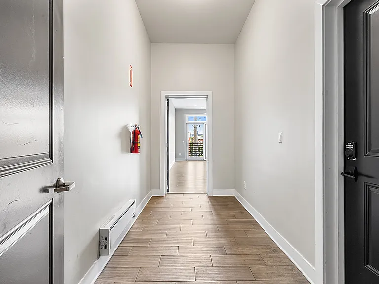 Building Hallway Outside of Apartment