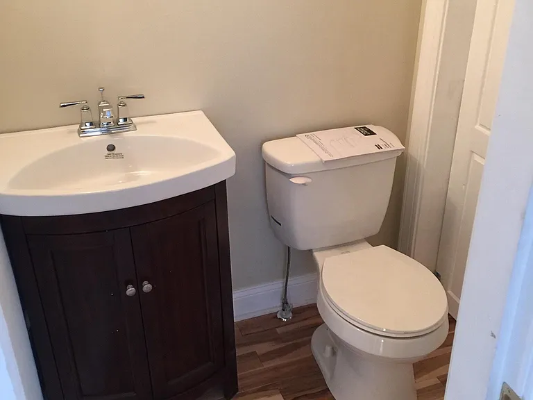 Powder bath.