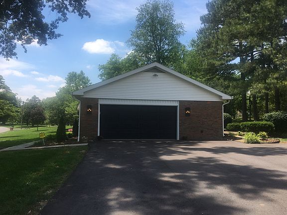 New Garage door and lights.