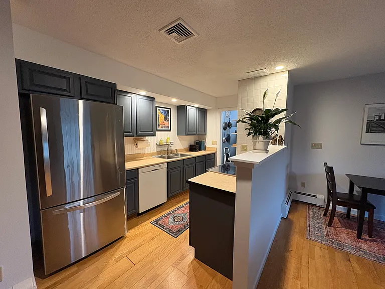 Kitchen is open to the living room