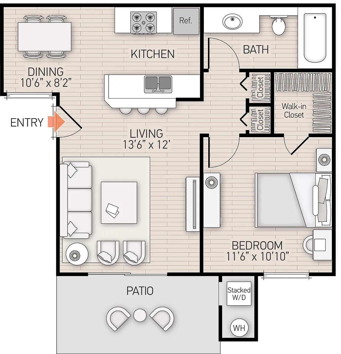 Floor plan Plan A