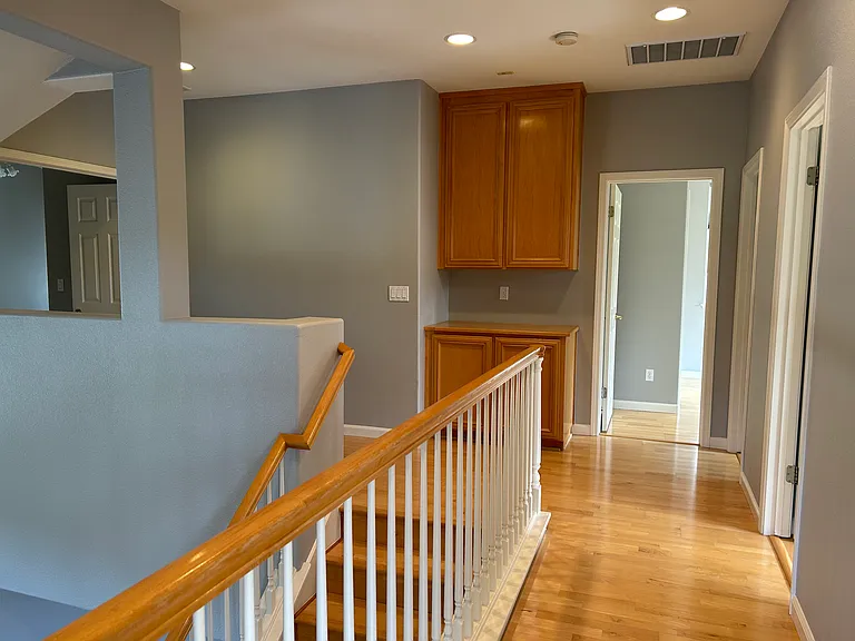 Second Floor Hallway & Cabinets