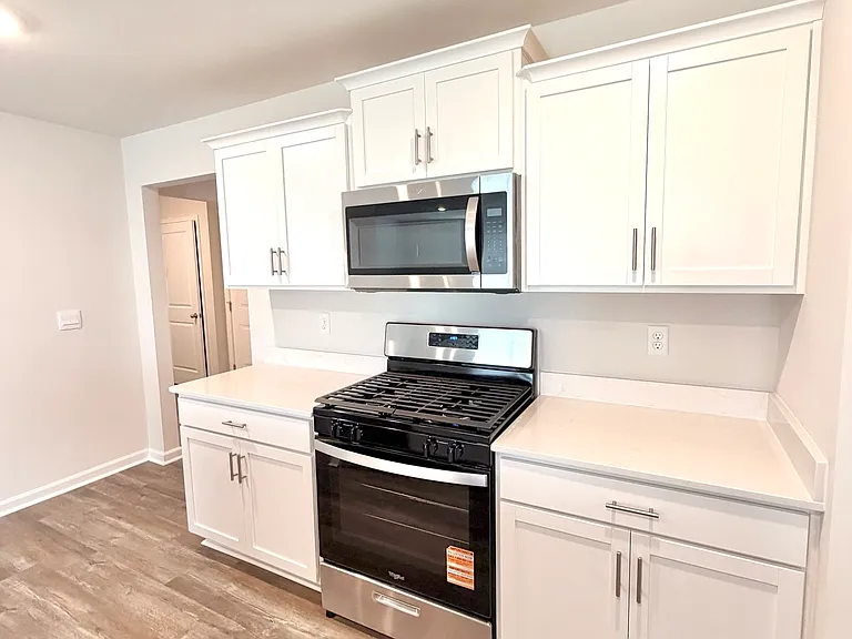 All stainless steel appliances are included.