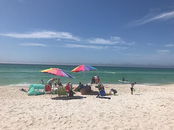 The Gulf of Mexico!!! Just a few steps away..