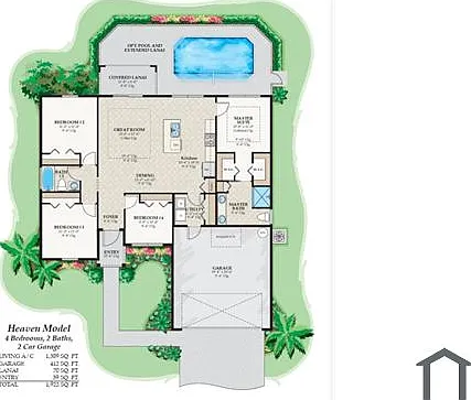 4 bed, 1365 sqft, $1,850 — Photo 3
