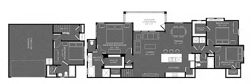 Floor plan D1 T