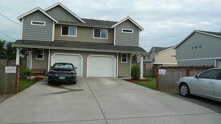 front of duplex