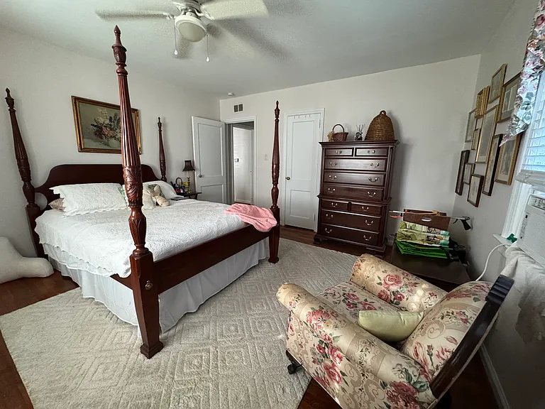bedroom #2 - downstairs w/ 3 closets