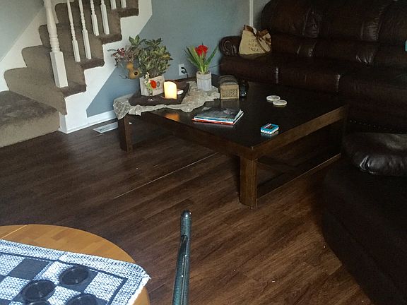 New flooring in family room