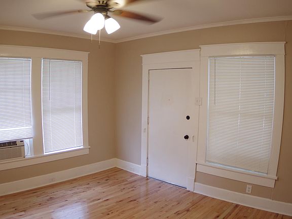 Front room showing exterior door