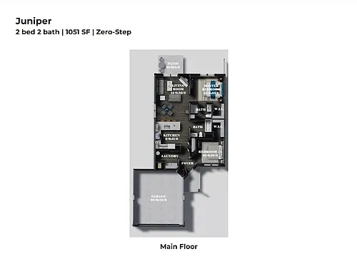 Floor plan Juniper