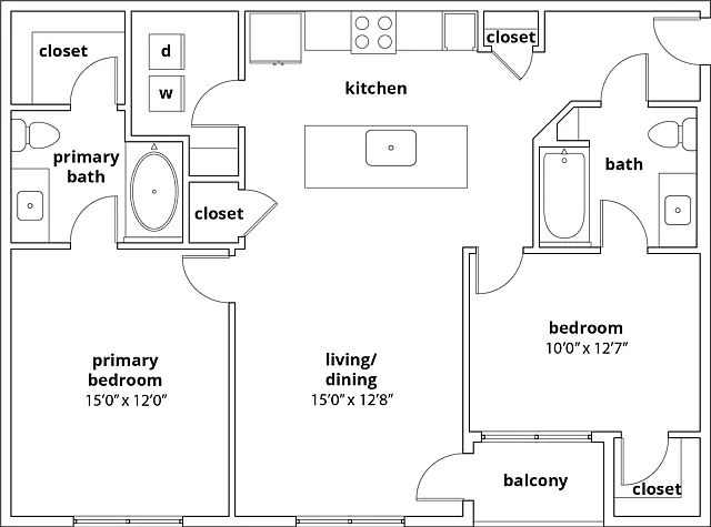 Floor plan B1