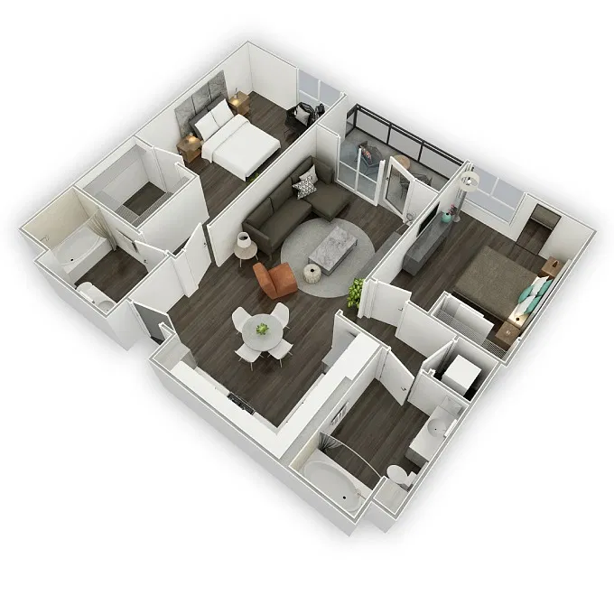 Floor plan Mission