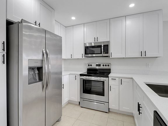 Brand new stainless steel appliances