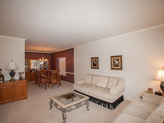 Living Room is Open to Eat-In Area of Kitchen