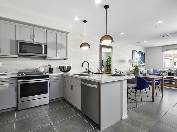 Hazel At The Preserve Plan 3 Model Home Kitchen Entry