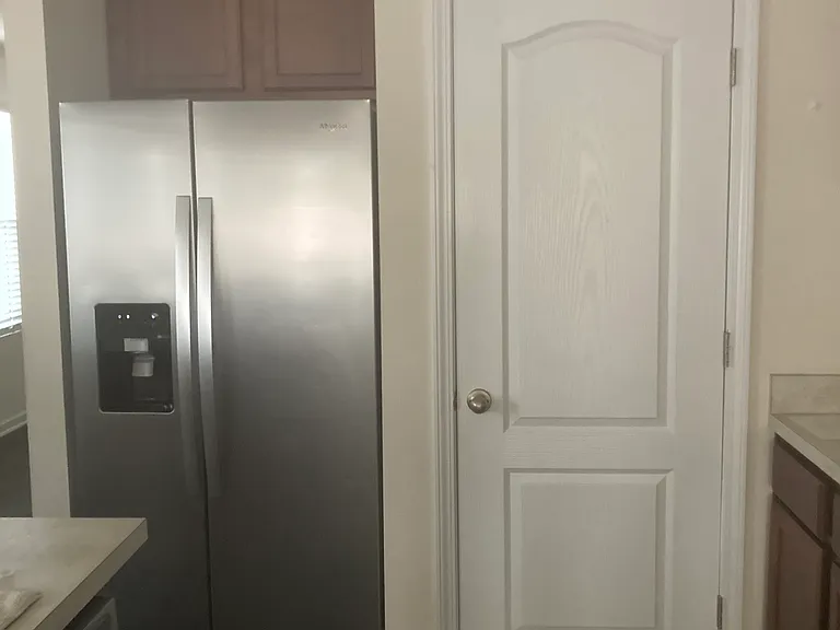 Refrigerator and walk in pantry