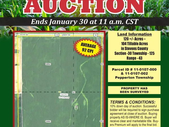 Section 30 Township #125, Morris, MN 56267