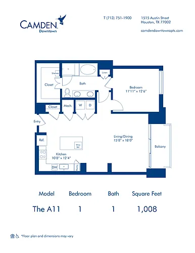 Floor plan The A11