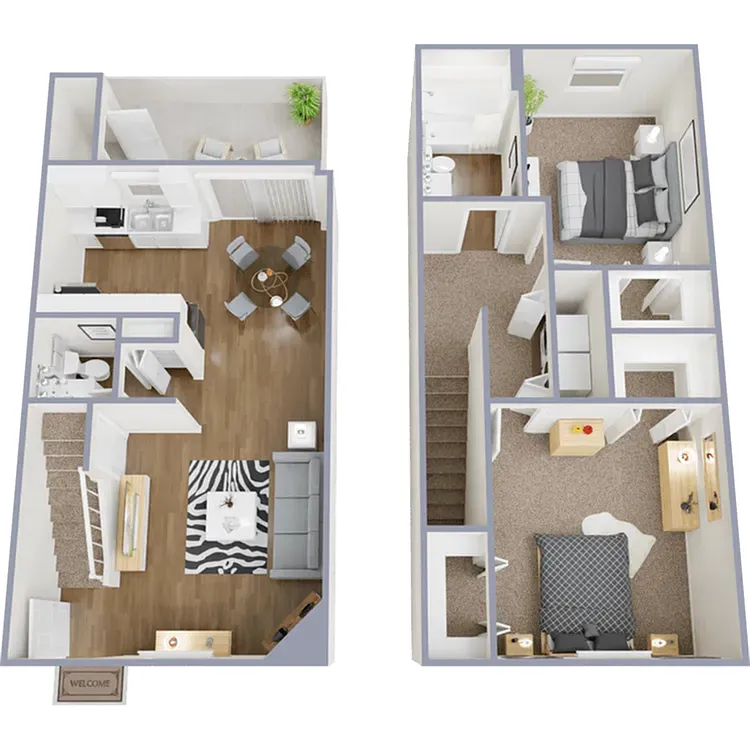 Floor plan B1