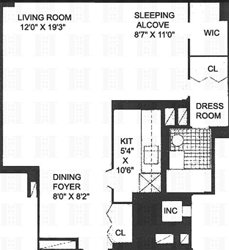 1st image of 165 W 66th St APT 20H